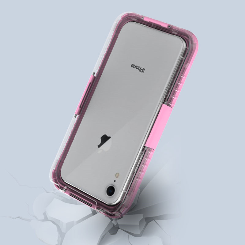 Tania aphone XR futerał ratunkowy wher&doublic 351; aby kupić podwodną apteczkę iphone wodoodporną na telefon i portfel (Różowy)